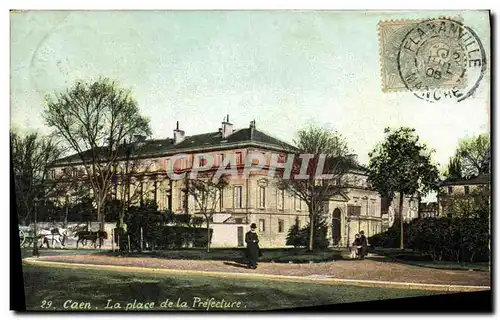 Cartes postales Caen La Place de la Prefecture