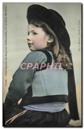 Ansichtskarte AK Folklore Petit Glasik du Pays de Chateaulin en chupen Bolero Enfant