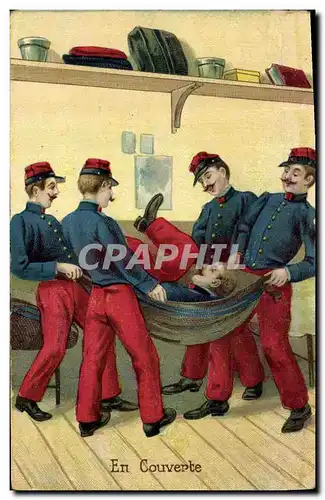 Cartes postales Militaria En couverte