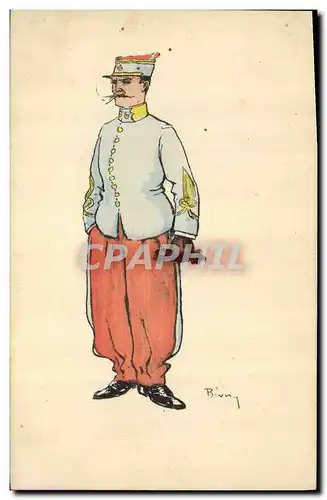 Cartes postales Militaria Soldat