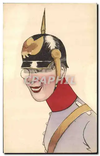 Cartes postales Militaria Officier
