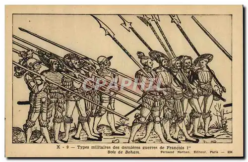 Cartes postales Militaria Francois 1er Bois de Beham