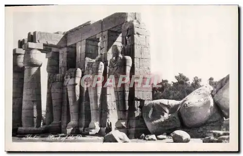 Ansichtskarte AK Egypte Egypt Temple funeraire de Ramses II