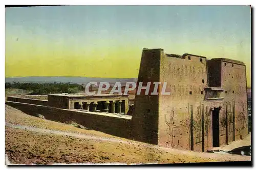 Cartes postales Egypte Egypt Edfu The temple of Horus General View