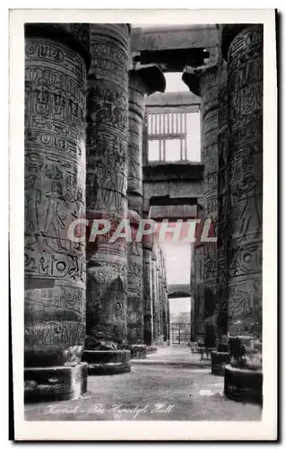 Ansichtskarte AK Egypte Egypt Karnak