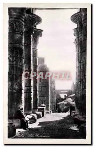 Ansichtskarte AK Egypte Egypt Thebes