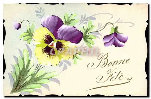 Cartes postales Fantaisie (dessin a la main) Fleurs