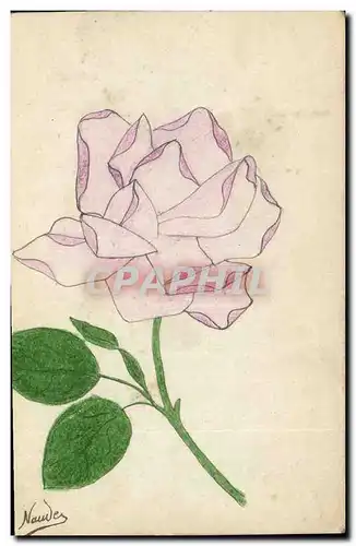 Cartes postales Fantaisie (dessin a la main) Fleurs