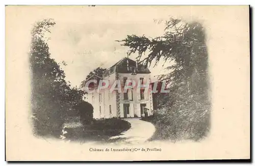 Cartes postales Chateau de Lussaudiere Cne de Prailles