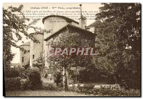 Cartes postales Chateau d'Ige