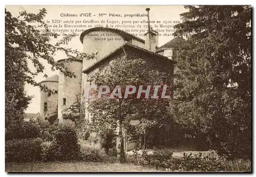 Cartes postales Chateau d'Ige