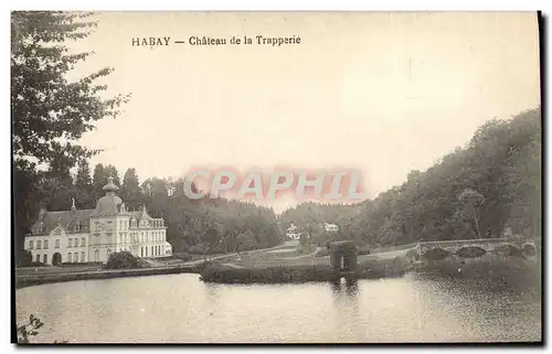 Ansichtskarte AK Chateau de la Trapperie Habay