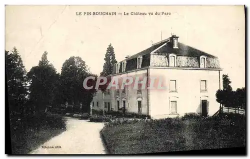 Ansichtskarte AK Chateau vu du parc Le Pin Bouchain