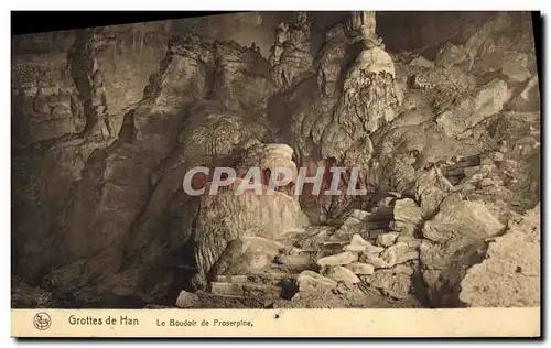 Cartes postales Grotte Grottes de Han Le boudoir de Proserpine