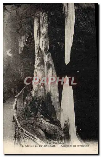 Ansichtskarte AK Grotte Grottes de Betharram Colonnes en formation