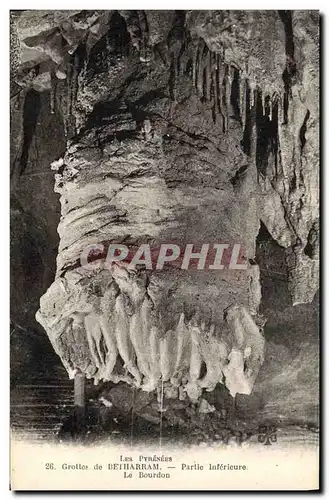 Ansichtskarte AK Grotte Grottes de Betharram Partie inferieure Le Bourdon