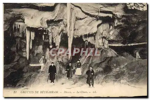 Ansichtskarte AK Grotte Grottes de Betharram Decors Le chaos