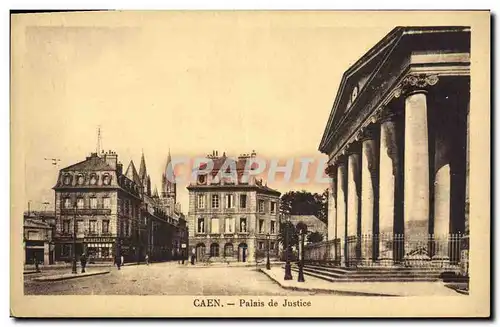 Ansichtskarte AK Palais de Justice Caen