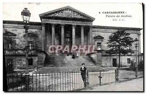 Cartes postales Palais de Justice Carcassonne