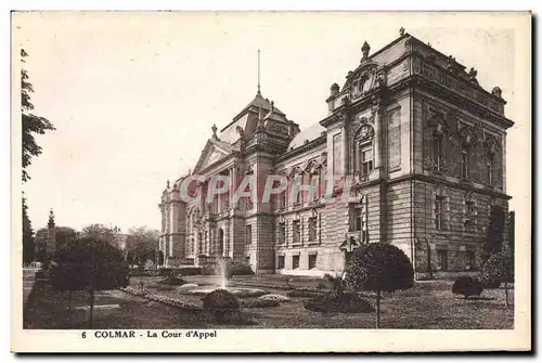 Cartes postales Palais de Justice Colmar La Cour d'Appel