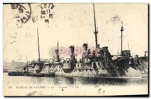 Ansichtskarte AK Bateau de Guerre Le Cassard