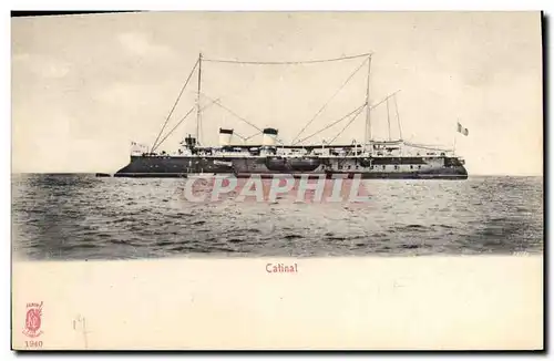 Cartes postales Bateau de Guerre Catinat