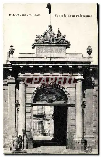 Cartes postales Dijon Portail d'entree de la Prefecture