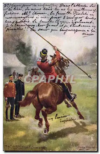 Cartes postales Militaria 16th lancers