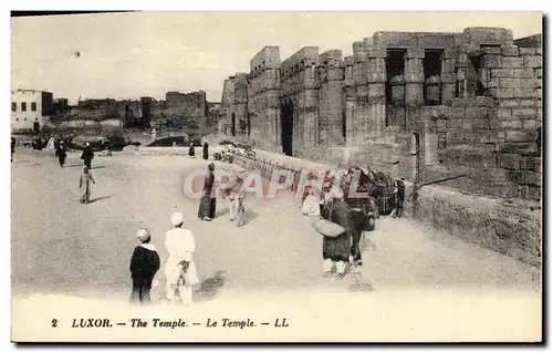Cartes postales Egypt Egypte Luxor The temple