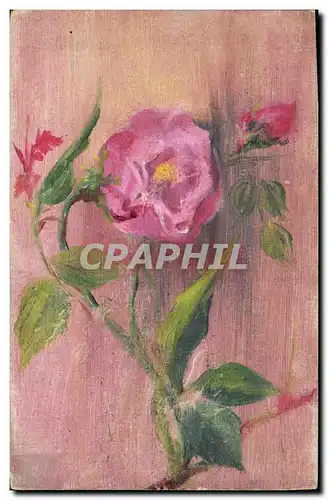 Cartes postales Fantaisie (dessin a la main) Fleurs