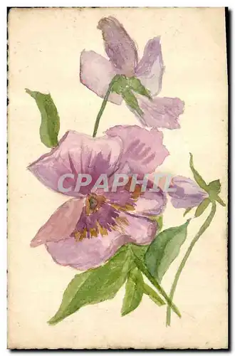 Cartes postales Fantaisie (dessin a la main) Fleurs