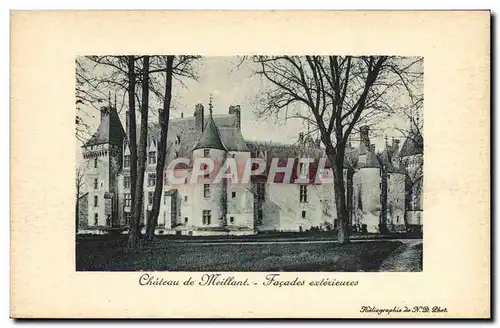 Ansichtskarte AK Chateau de Meillant Facades exterieures