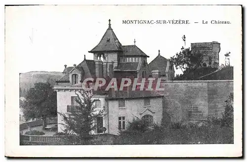 Cartes postales Chateau Montignac sur Vezere