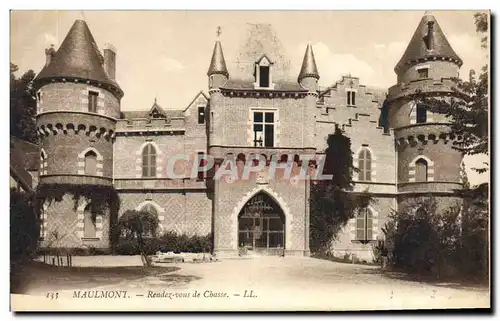 Ansichtskarte AK Chateau Maulmont Rendez vous de chasse