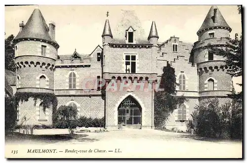 Cartes postales Chateau Maulmont Rendez vous de chasse