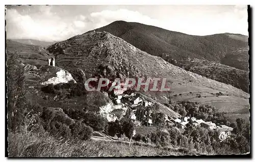 Cartes postales moderne Saillagouse Le pittoresque village de llo Ruines de la Tour et du Chateau