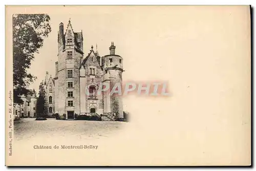 Cartes postales Chateau de Montreuil Bellay