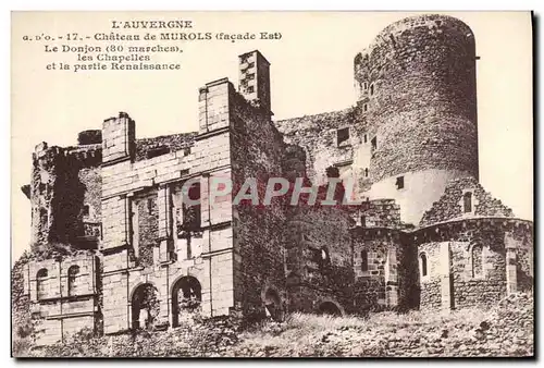 Ansichtskarte AK Chateau de Murols Le donjon Auvergne Les chapelles et la partie Renaissance