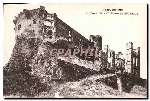 Ansichtskarte AK Chateau de Murols Auvergne