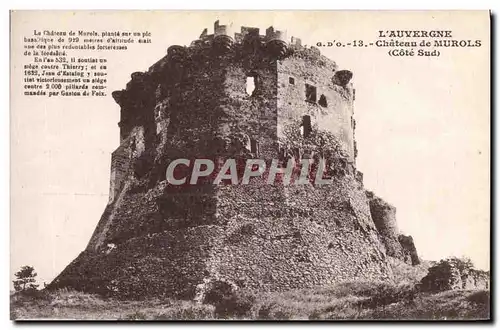 Cartes postales Chateau de Murols Auvergne