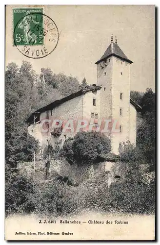 Cartes postales Chateau des Rubins Sallanches