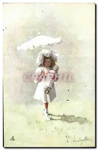 Cartes postales Fantaisie Enfants Poupee