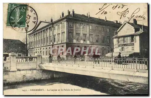 Cartes postales Chambery La Leysse et le Palais de justice