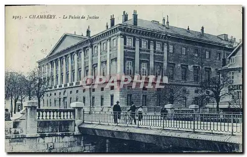 Cartes postales Palais de justice Chambery