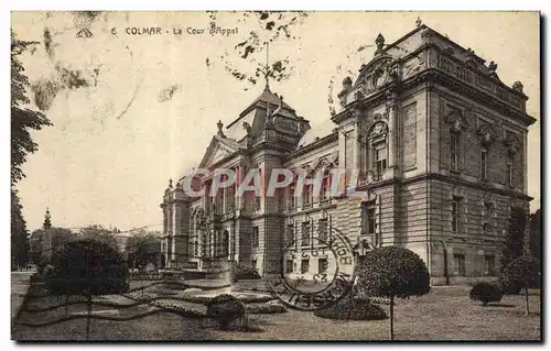 Ansichtskarte AK Palais de justice Colmar La Cour d'Appel