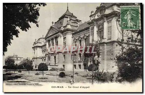 Cartes postales Palais de justice Colmar Cour d'appel