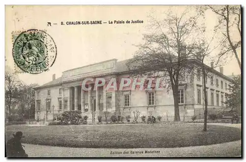 Cartes postales Palais de justice Chalon sur Saone