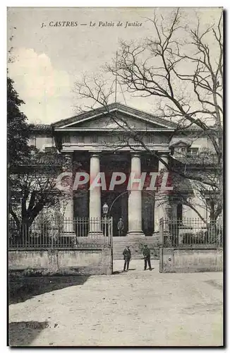 Cartes postales Palais de justice Castres