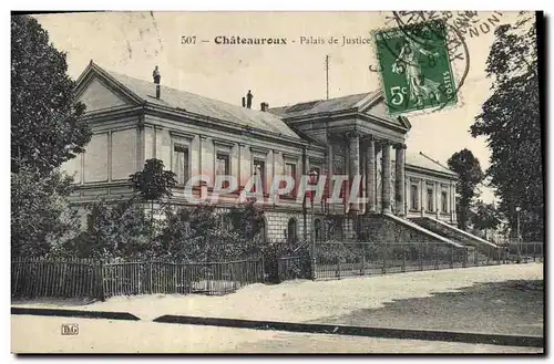 Cartes postales Palais de justice Chateauroux