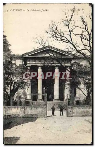 Cartes postales Palais de justice Castres